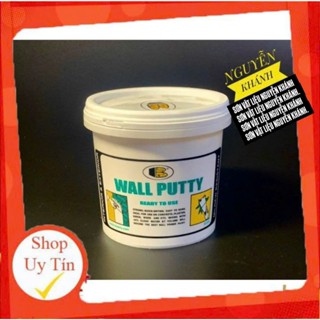  Bột bả trám trét khe nứt tường  gỗ Bosny Wall Putty b219 Bosny  1.5kg  