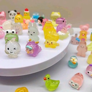  Combo 10 túi mù mini dạ quang lộn xộn bóc test nhân phẩm cho bé Túi mù hình con vật và đồ ăn làm quà tặng cho bé 