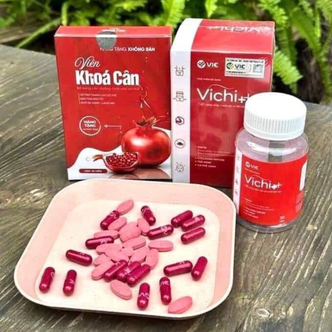 Giảm Cân Vichi++ VIC Organic Chính Hãng Tặng Khoá Cân - Giảm Cân Cho Cơ Địa Lờn