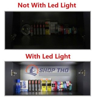 Đèn led chiếu sáng gắn bản lề bật (4 cái)