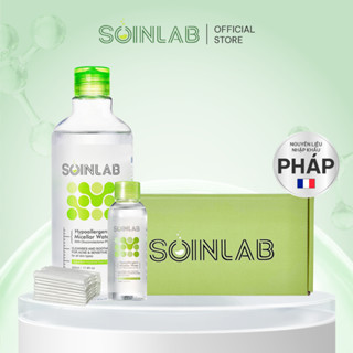 Set quà tặng SOINLAB gồm nước tẩy trang và hộp đựng COMBO43