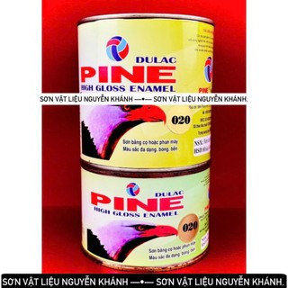 Sơn nhũ đồng pine (con ó) 020 lon (800g,400g)