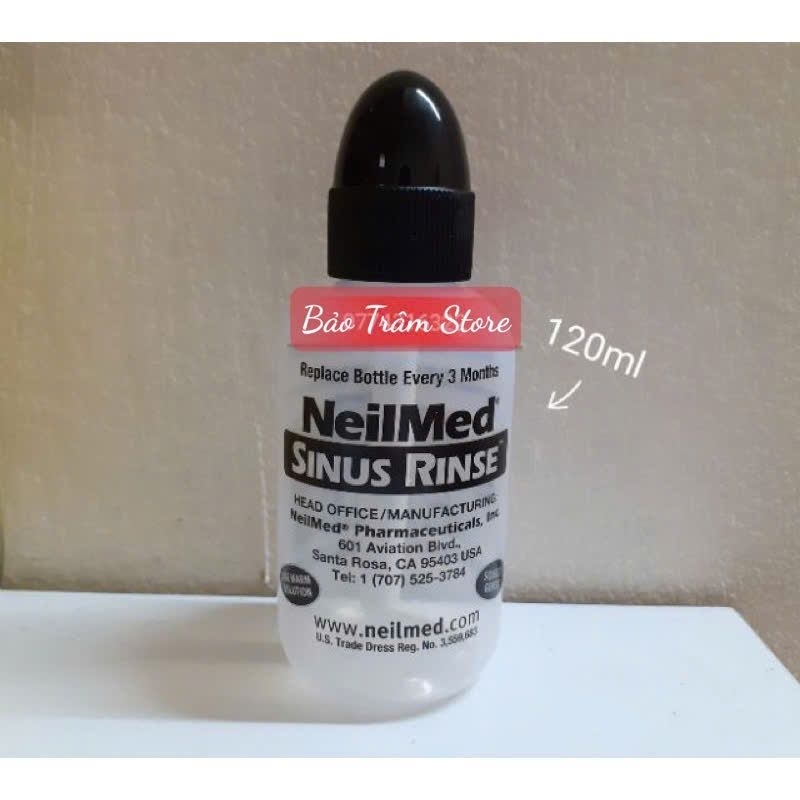 Bình rửa mũi neilmed trẻ em 120ml ( hàng tách sét)