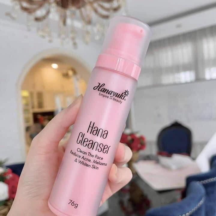 Sữa Rửa Mặt Không Bọt Hana Cleanser Mini Hanayuki Chính Hãng