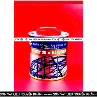 🛠️ Chất Đóng Rắn Epoxy 2K – Thành Phần B (Hardener) – Kết Hợp Sơn Epoxy 2 Thành Phần