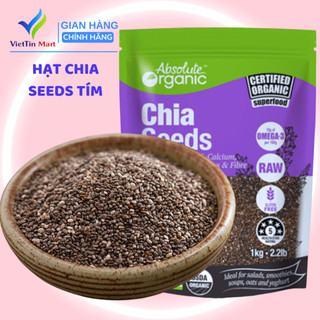 Hạt chia Absolute Organic Chia Seeds 1kg của Úc