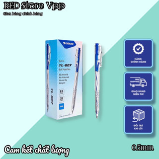 [Hộp 20 cây] Bút bi THIÊN LONG 027 ngòi 0.5mm chính hãng