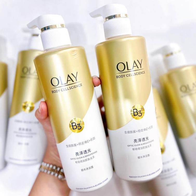 Sữa Tắm Trắng Da Olay B3+ Kết Hợp Vitamin C - Sữa Tắm Trắng Da Olay Nội Địa Trung