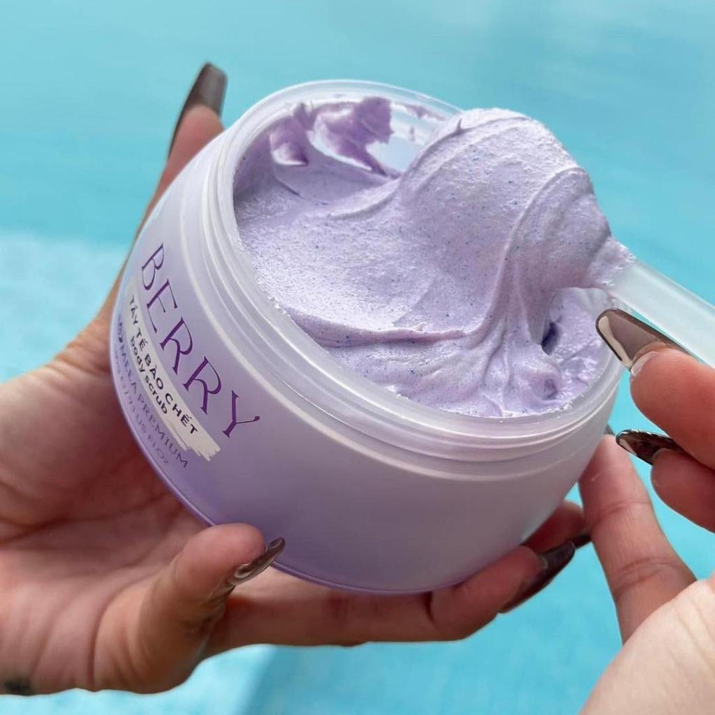 Tẩy Tế Bào Chết MeeA Berry Trendy Premium Chính Hãng Body Scrub MeeA Organic