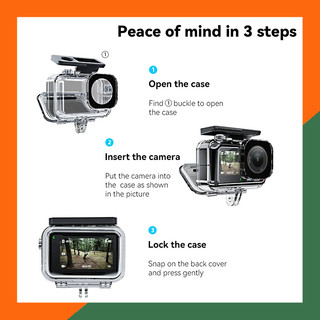 Vỏ Chống Nước DJI ACTION 3 / 4