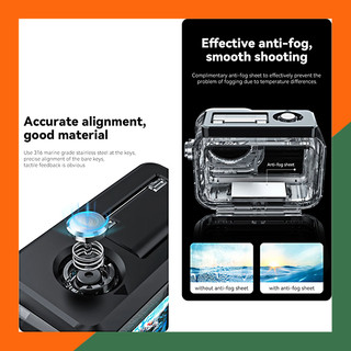 Vỏ Chống Nước DJI ACTION 3 / 4