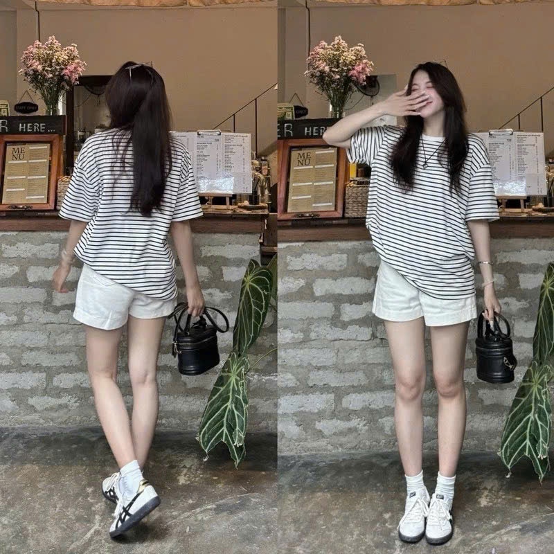 Quần short jeans đùi nữ mềm to gấu lưng cao basic phong cách Hàn Quốc Q101 SUTANO | BigBuy360 - bigbuy360.vn