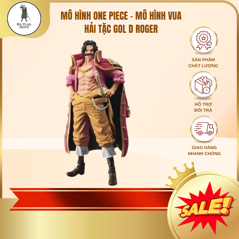 Mô hình One Piece - Mô hình Vua hải tặc Gol D Roger