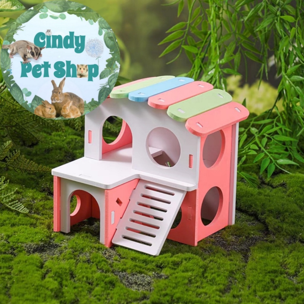 Nhà ngủ lắp ráp colorful cho Hamster