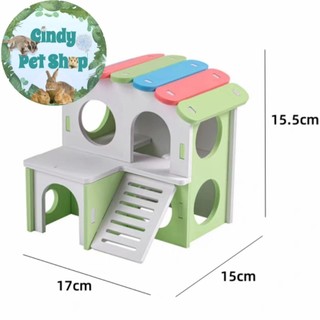Nhà ngủ lắp ráp colorful cho Hamster