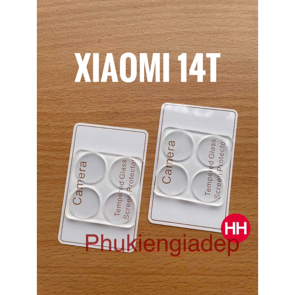 Kính cường lực cụm CAMERA Xiaomi 14T , Xioami 14T Pro trong suốt siêu bảo vệ camera