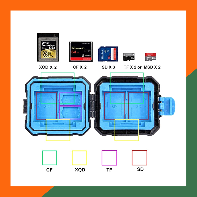 Hộp đựng thẻ nhớ Puluz (11 in 1)