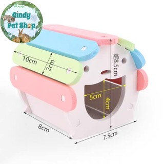 Nhà ngủ lắp ráp gấu mini cho Hamster