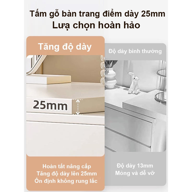 MY Bàn làm việc bàn trang điểm Bàn Phấn thông minh kết hợp, tủ ngăn kéo đa năng để đồ tủlưu trữ | BigBuy360 - bigbuy360.vn