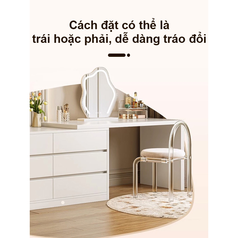 MY Bàn làm việc bàn trang điểm Bàn Phấn thông minh kết hợp, tủ ngăn kéo đa năng để đồ tủlưu trữ | BigBuy360 - bigbuy360.vn