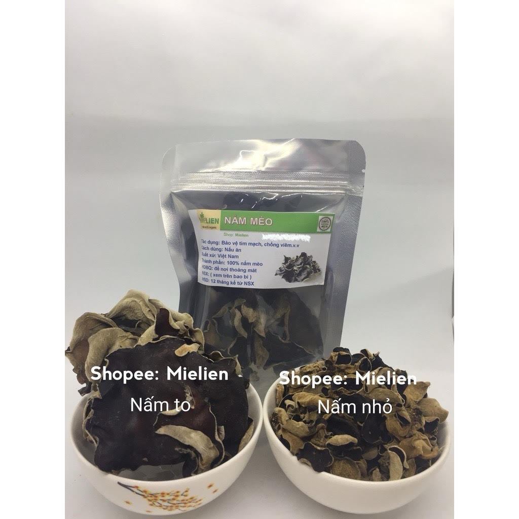 Nấm mèo (mộc nhĩ đen ) khô 100g