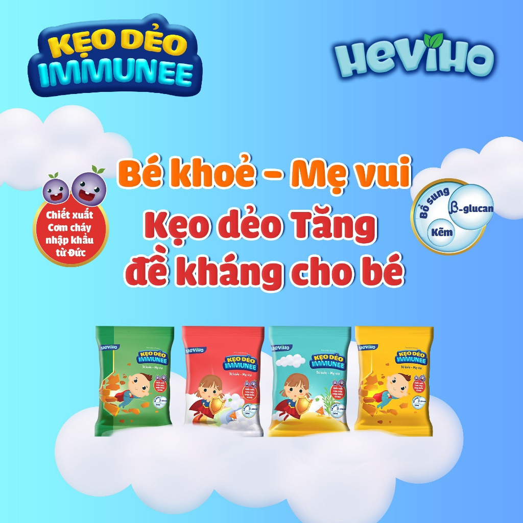 Kẹo Dẻo Heviho Thái Minh (Gói 32 viên)