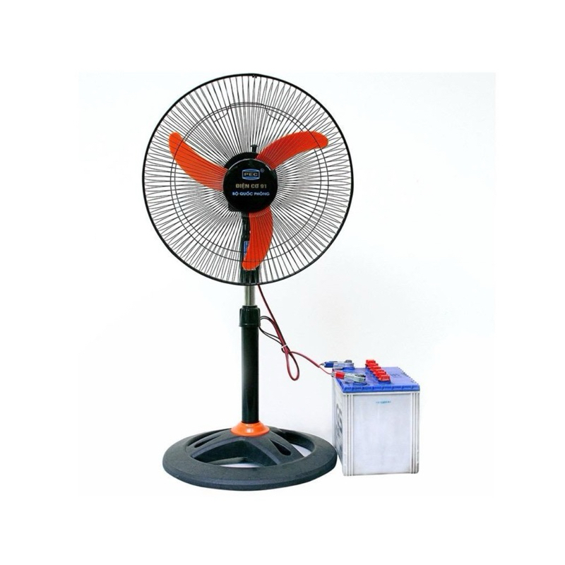 Quạt kẹp bình 12v