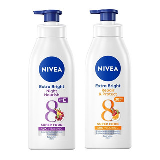 Dưỡng Thể Trắng Da Nivea Extra White 350ml - 550ml