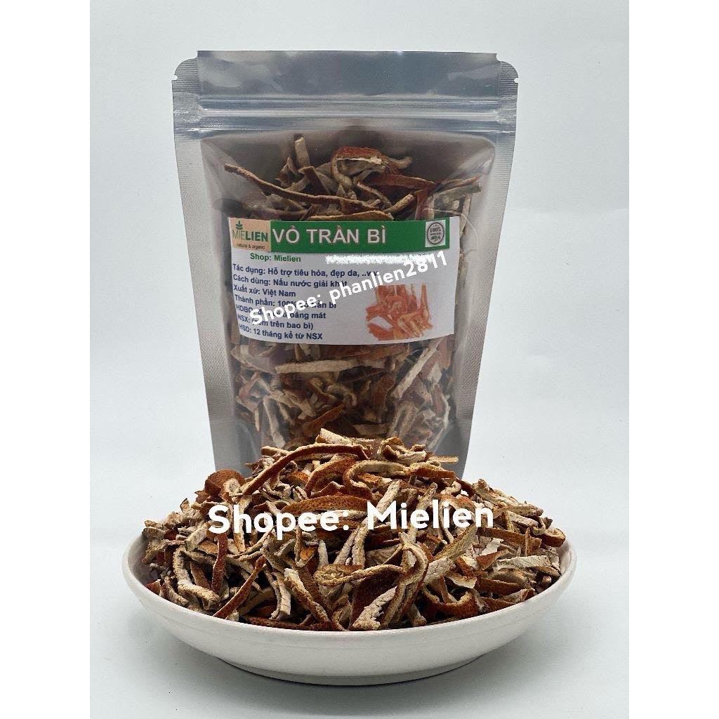 1Kg Vỏ trần bì (vỏ quýt, vỏ cam)  khô