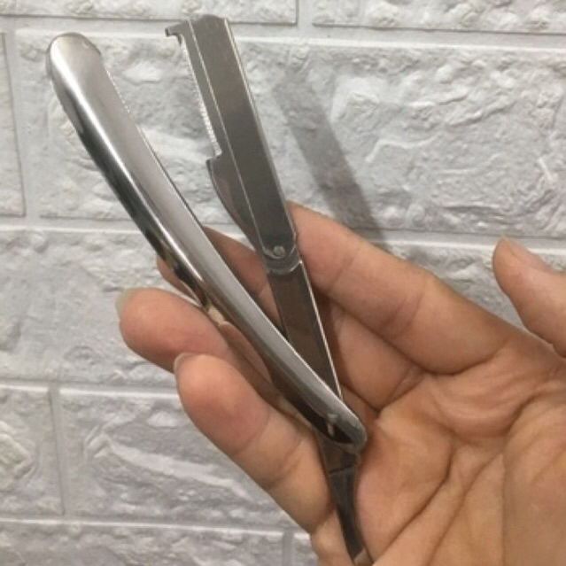 DAO CẠO RÂU CÁN GỖ / INOX …