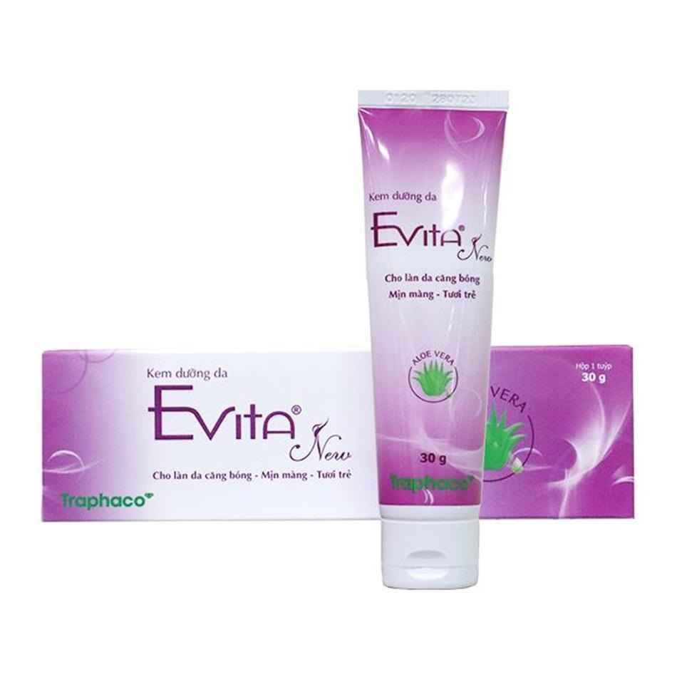 Kem dưỡng da Evita New - Kem nẻ, dưỡng ẩm cho da - Traphaco - Tuýp 30gr