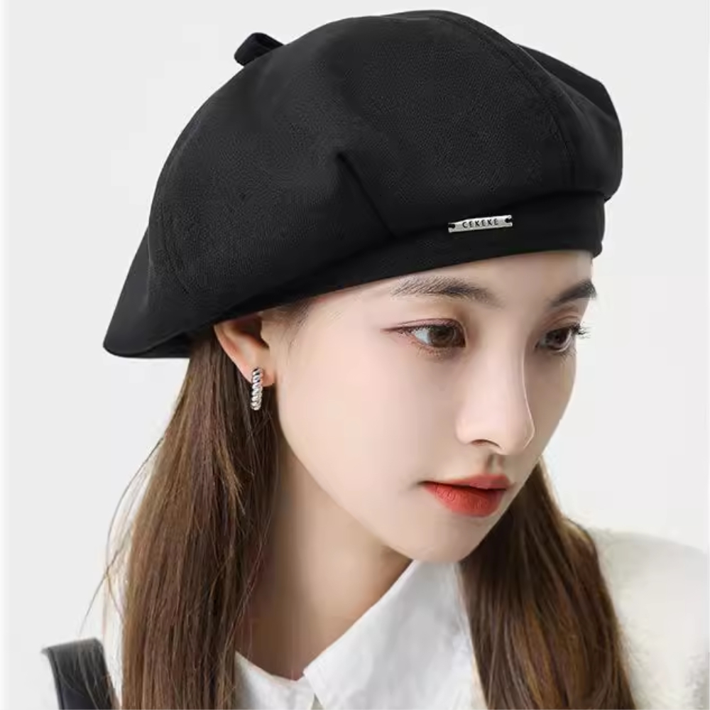 Mũ Nồi Vải Dạ KAHAT, Mũ Beret Nữ Thời Trang Hàn Quốc Cho Mùa Thu Đông Giúp Khuôn Mặt Nhỏ Gọn | BigBuy360 - bigbuy360.vn
