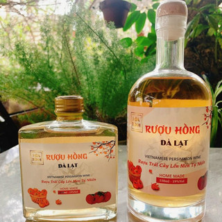 Rượu Hồng Lên Men [ 530ML ] Đặc sản Đà Lạt