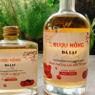Rượu Hồng Lên Men [ 530ML ] Đặc sản Đà Lạt