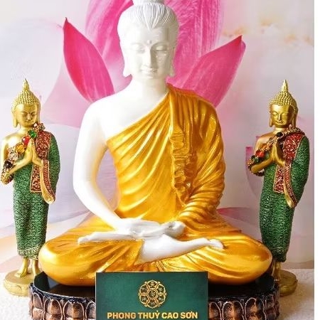PHẬT THÍCH CA TOẠ THIỀN h-30cm