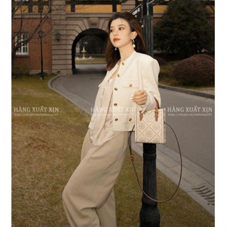 Áo khoác dạ nữ sweet Z@R hàng xuất dư xịn phối cúc siêu đẹp và sang chảnh