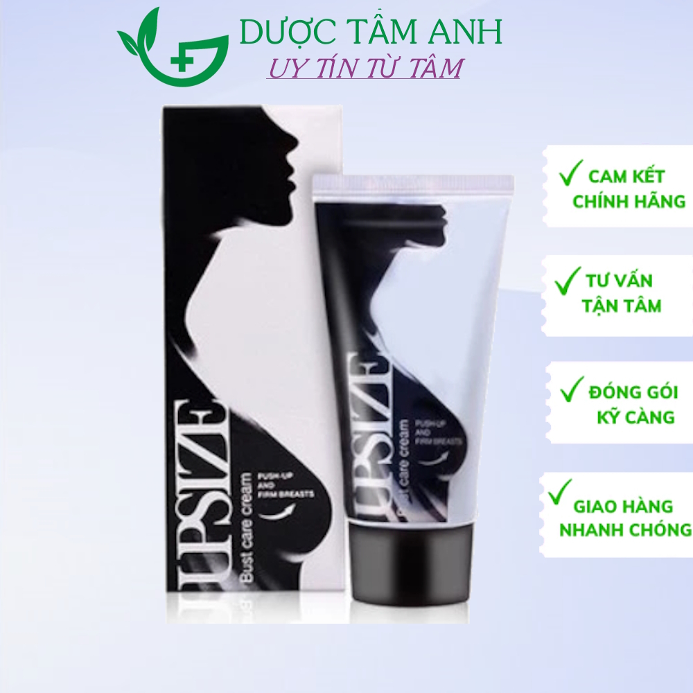 Kem nở ngực upsize tăng vòng 1 hiệu quả chăm sóc ngực hồng nhũ hoa săn chắc vòng 1(có che tên)