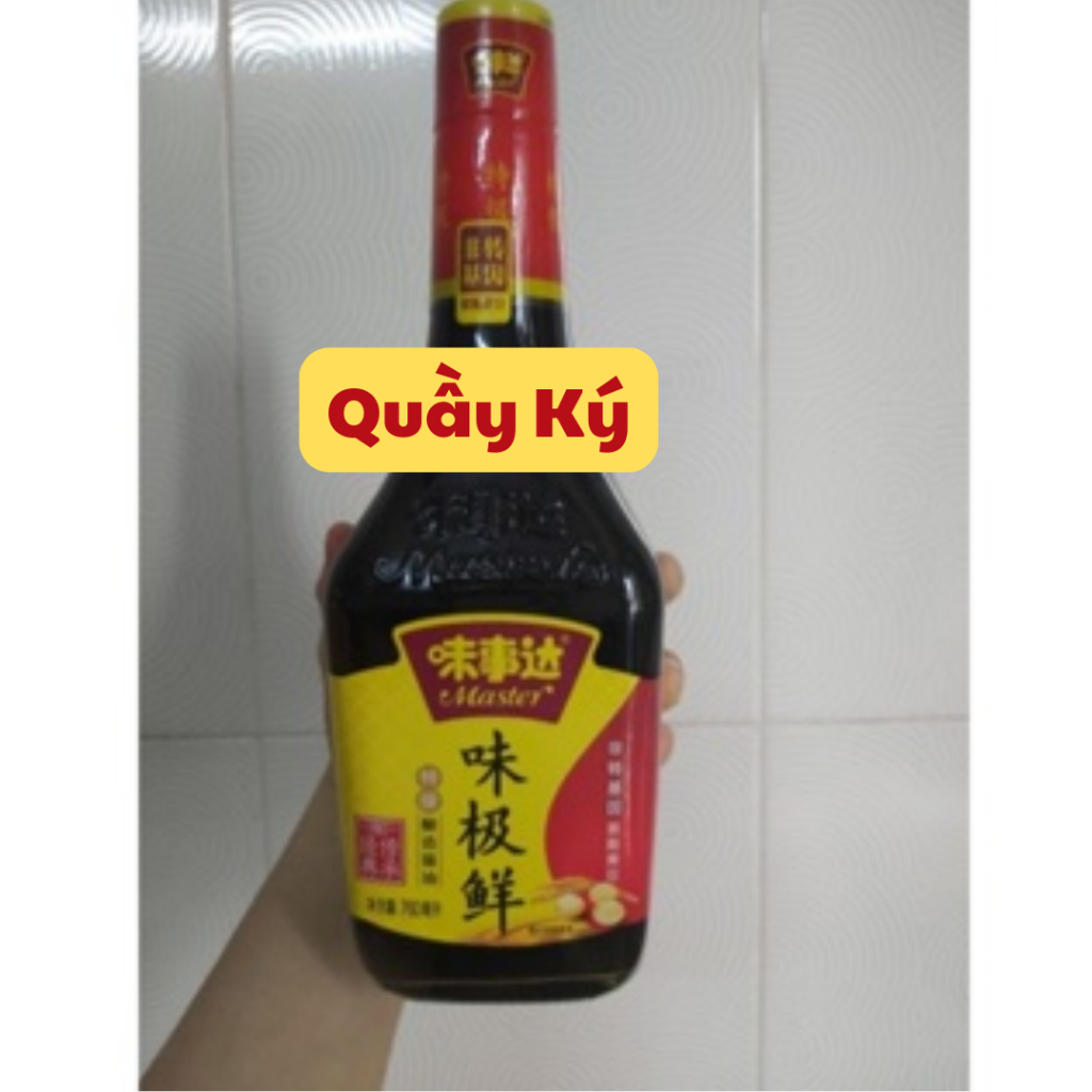 Xì Dầu Master 760ml - Xì dầu ngon