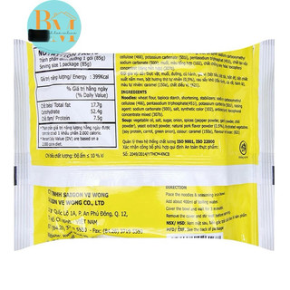 Thùng 30 Gói Mì Thịt Xào A-One 85g