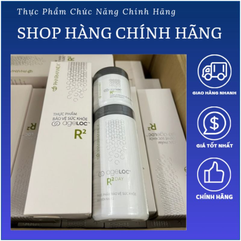 Bộ Sản Phẩm Thực Phẩm Bảo Vệ Sức Khỏe AgeLOC® R2 Day và Night NuSkin