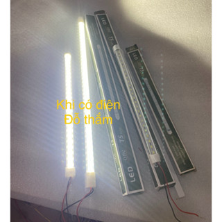 Đèn thùng, đèn led tuýt 12v 24v dài 50cm, 35cm sang bền có sẵn công tắc trên đèn