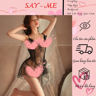 Set Bodysuit Sexy Đẹp Quyến Rũ,Set Đồ Ngủ Gợi Cảm, Set Áo Liền Quần Co Dãn Sexy, Váy Ngủ Có Mút Ngực Gợi Cảm T026