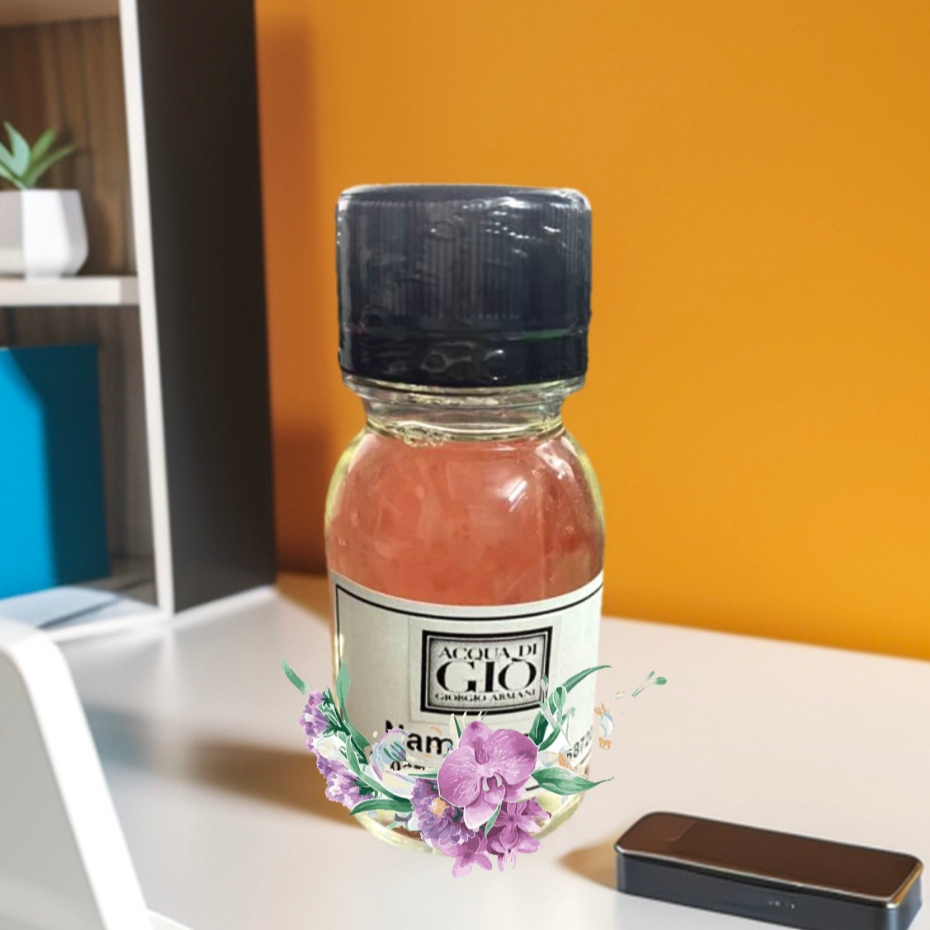 [50ml] Chai nhỏ dùng thử. Hương nguyên chất dành cho Tiệm Giặt, Khử Mùi, Tạo hương sản phẩm, Nước ho