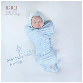 [ Hrnee ] Nhộng chũn Hrnee chất petit mềm mại,thoáng mát  cho bé từ 0-6m