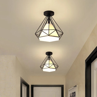 Đèn ốp trần đèn thả kim cương tặng kèm bóng LED