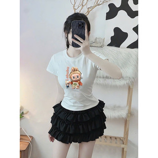 ÁO CROPTOP LỬNG BODY CỔ TRÒN TAY NGẮN ẢNH CHỤP