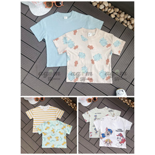 [Auth] Set 2 áo phông cộc tay HM cho bé trai 8-18kg - Lagim House