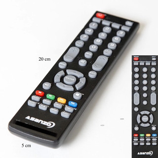 Remote Tivi Asanzo LCD + Pin.