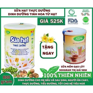 [MUA 1 TẶNG 1] SỮA HẠT THỰC DƯỠNG SOYNA - SỮA HẠT CHO BÀ BẦU, SỮA HẠT CHO NGƯỜI ĂN CHAY,
