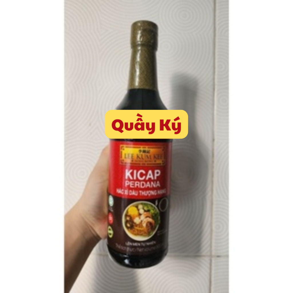 Hắc xì dầu thượng hạng  Kicap Perdana LeeKumKee 500ml
